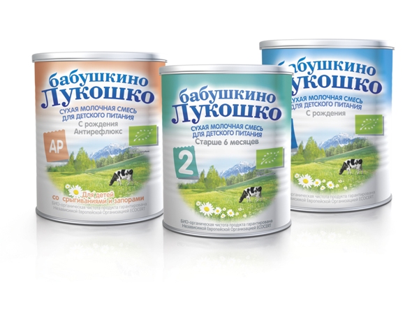 Сухие молочные смеси «Бабушкино Лукошко»